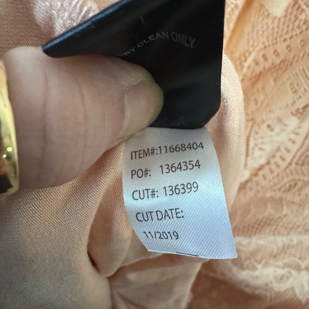 Torrid Peach Lace Maxi Dress - Picture 12 of 17
